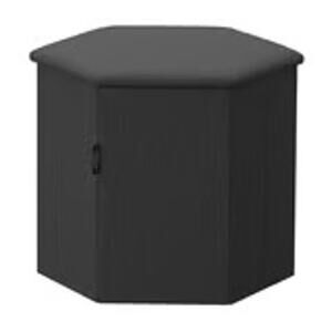 IKEA KJUGE Ottoman Versatile Storage & Seating in Knisa Dark Gray